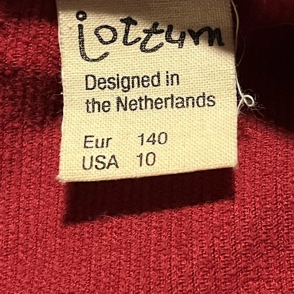 Jottum Holland Corduroy Layered Dress Sz 10 - Picture 10 of 10